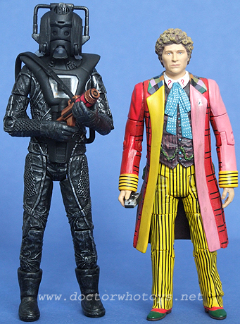 The Sixth Doctor Colin Baker & Stealth Cyberman